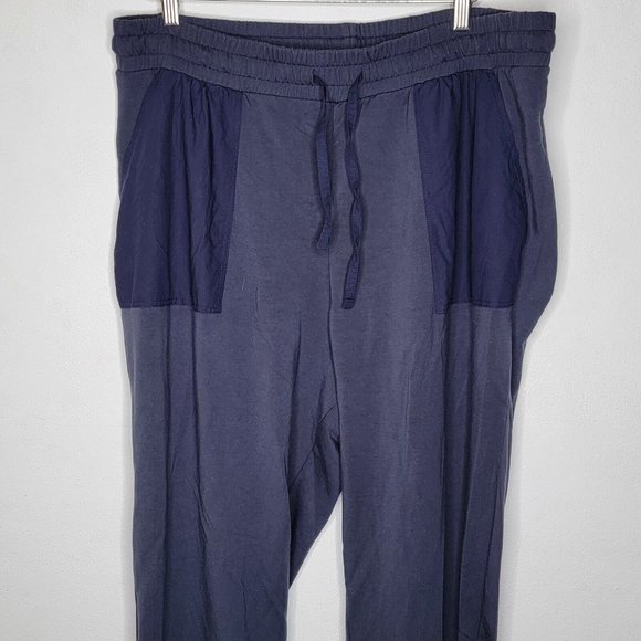 Summersalt 1XL Dark Blue Drawstring Pockets Women's Jogger Athletic Pants - Picture 3 of 5